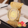 Vintage Cara Mujer Reloj de pulsera Diamante Elegancia Reloj Cestbella Reloj Especial Reloj